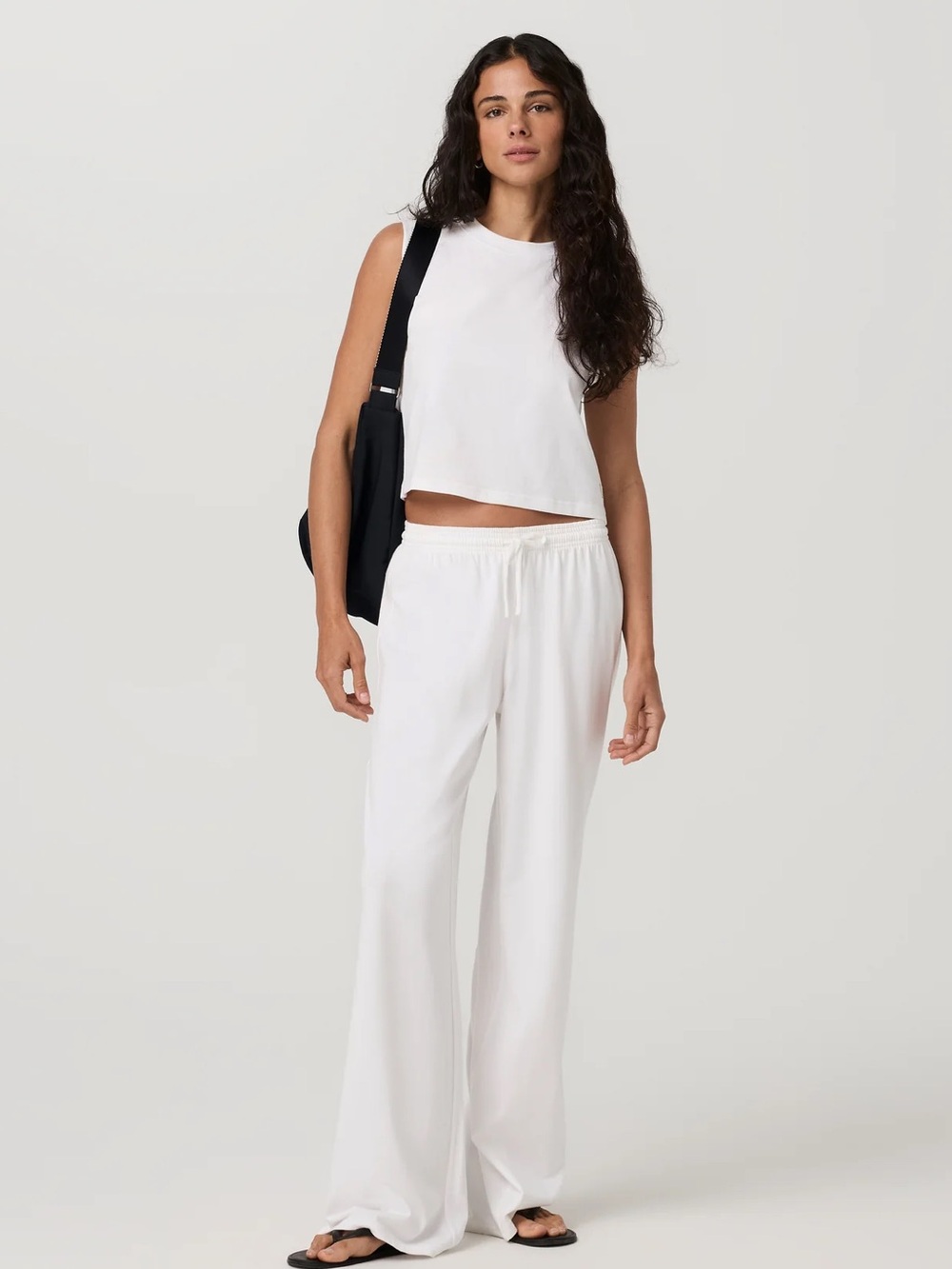 Vuori Heavyweight 100% Organic Cotton Easy Tank Size S White